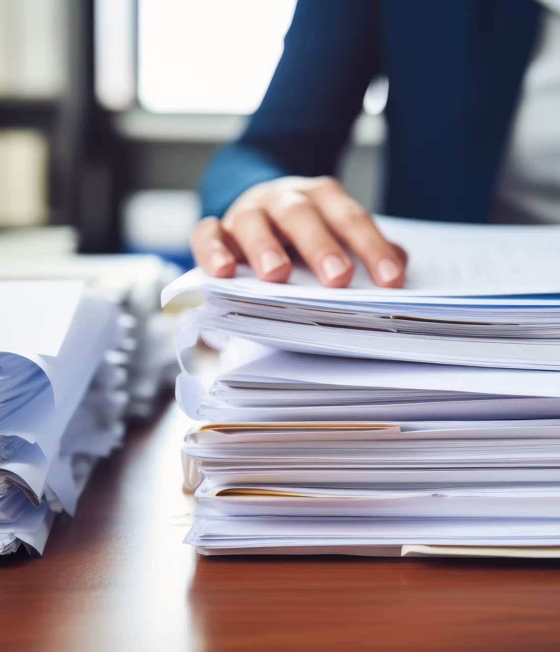 Biurko z problemami biznesowymi